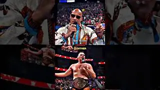 🤬🔥The Rock vs Gunther🥵💥 