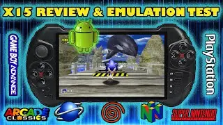 PowKiddy X15 Android Handheld Game Console Review & Emulation Test