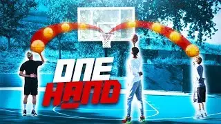 2Hype Bank ONE HAND Basketball Shooting Challenge !!