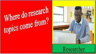 Sources of research topic: #ResearchTopics #AcademicResearch #ResearchIdeas #TopicSelection
