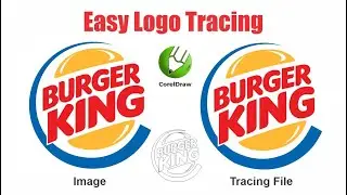 CorelDraw Easy Logo Tracing.