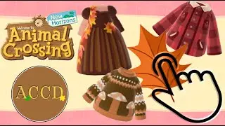 Top 20 Autumn Designs In Animal Crossing (Clothes/Designs) [Design Codes]