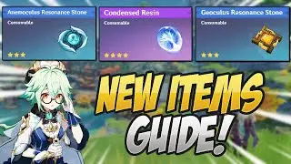 How To CRAFT And USE The New Items! Genshin Impact