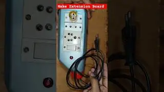 make extension board at home #experiment #motor #motorproject #lifehacks #electric #diy #electronic