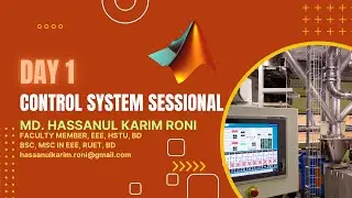 Day 1: Control System Sessional with Matlab [Bangla]