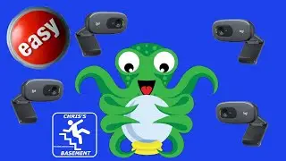 OctoPi (old camera stack)- Multiple Camera Setup - Raspberry Pi Camera - Chris's Basement - 2023