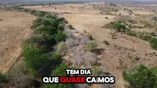 imagens aéreas do Rio Piauí localizado no Marinho Ribeira do Piauí