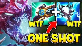 THIS AP CHO'GATH BUILD IMPALES THE ENEMIES WITH Q! (ONE COMBO = 100% OF YOUR HP)