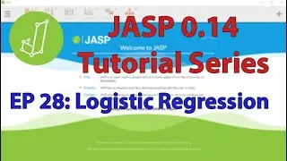 JASP 0.14 Tutorial: Logistic Regression (Episode 28)