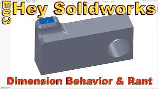E03 - Hey Solidworks! - Rant about SAS and Expected Behavior Inside Program (4K)