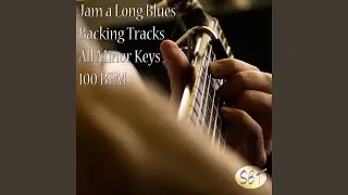 Jam a Long Blues Backing Track in A Minor 100 BPM