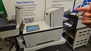 DS-75i Folder Inserter 2 Station with OCR / Vertical Stacker / Deep Pile Feeder