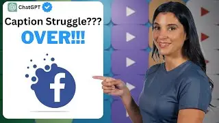 How to Write Facebook Post Captions Using AI | ChatGPT Tutorial