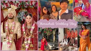 Bhai ki Shadi 💍♥️| Himachali Shadi 🏔️🥰 | Pahadi shadi Vlog 