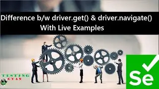 What is the difference between driver.get() and driver.navigate().to() in Selenium WebDriver?