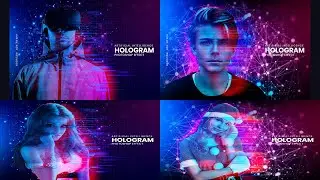 5+ Hologram Photoshop Effect Mockup  Photoshop Tutorial