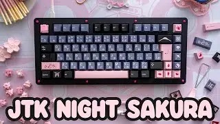 JTK Night Sakura Build // Obliterated75 + Cow Linear Switches