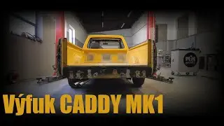 Výfuk na VW Caddy MK1