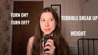 ASMR TMI Tag 🏷️ close up whisper😴