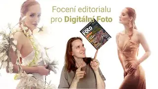 Jak na studiové svícení? BTS focení pro Digitálni foto