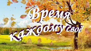 Время каждому своё - песня удалена по жалобе С. Демидович