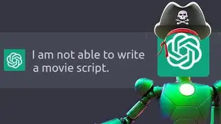 Writing a movie script on the ChatGPT Update
