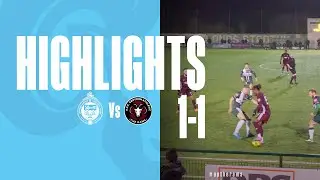 Ashford United v Croydon Athletic  | 1-1 Isthmian League Draw | 3rd Dec 2024
