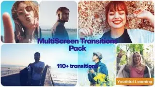 Multiscreen Transitions Pack  Free Download After Effects Template