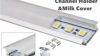 50CM Aluminum Channel Holder For LED Strip Light (Banggood)