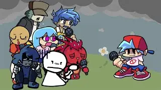 Withered But Different Characters Sing It (FNF But Everyone Sings Withered)