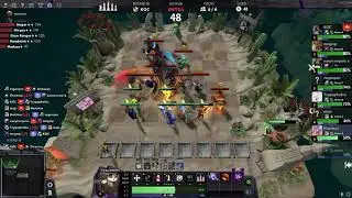 DOTA 2.  Auto Chess. Epic moment) 3 lvl Lycan