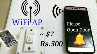 WiFi (Wireless) Doorbell​ using IoT esp8266 AP mode