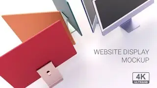Website Display Mockup | After effects templates free download
