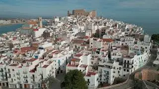 Peniscola Spain by  DJI Mini Mavic 3