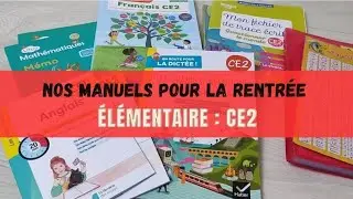 IEF | Rentrée scolaire CE2 | Nos supports pour l'école à la maison