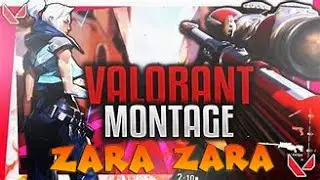 Zara Zara Beat Sync Operator Montage | Valorant Montage |