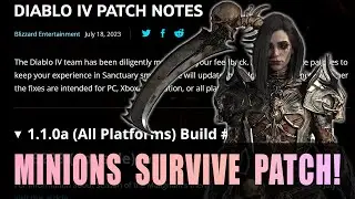 𝐃𝐈𝐀𝐁𝐋𝐎 𝟒 - 𝐌𝐄𝐍𝐃𝐄𝐋𝐍 𝐌𝐈𝐍𝐈𝐎𝐍𝐒 𝐎𝐊 𝐅𝐎𝐑 𝐒𝐄𝐀𝐒𝐎𝐍 𝟏! - Patch 1.1.0a - Summoner Necromancer