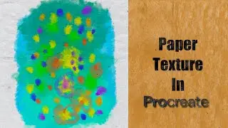 paper texture in PROcreate