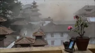 Turkish Tourist Captures Moment of Earthquake From Kathmandu Balcony