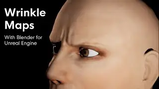 Tutorial: Making wrinkle maps for Unreal characters in Blender (with files)