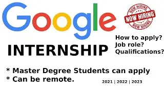 Google Internship | Application Engineering Intern | Apply Now