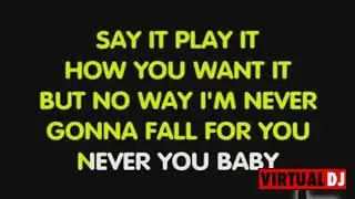 WOMANIZER MALE KARAOKE - CL KARAOKE
