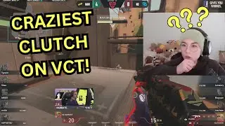 Kyedae Reacts to KC N4RRATE's Craziest 1v5 Clutch on VCT! NAVI vs KC