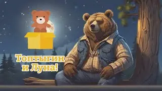Топтыгин и Луна. Мультфильм. 