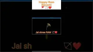 🔥🚩Jai Shree RAM❤️ Happy RAM Navami😍#subscribe for More || #ram #youtube #shorts #support #coding