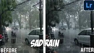 🔴Cara Mengedit foto SAD RAIN Menggunakan Aplikasi Lightroom | Sobat Editor