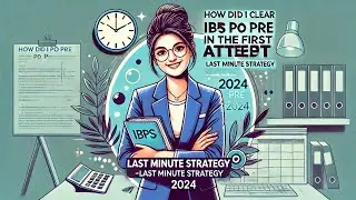 How did I clear IBPS PO Pre in the first attempt | 2024  Last minute strategy to crack #Keepgoing