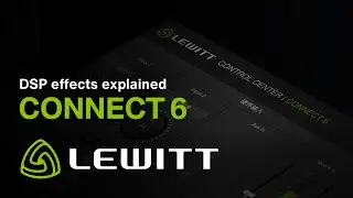 CONNECT 6 audio interface -- DSP effects explanation by LEWITT