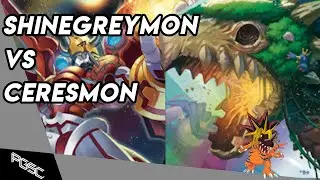 Ceresmon vs Shinegreymon Live Battle for Digimon 1.5 Set