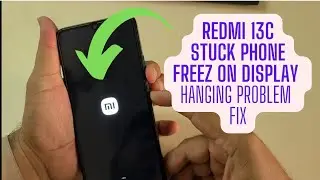 Redmi 13C Stuck Phone On Logo Screen Freez | Fix Without Pc
